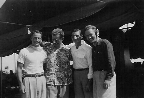 Dean Conant, Aldeen Pitts, Fred Littlefield, Eugene Coffin (Left to Right)